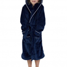 CityComfort Fleece Bademantel Kinder Frottier Robe Jungen Bademantel Plüsch Superweich